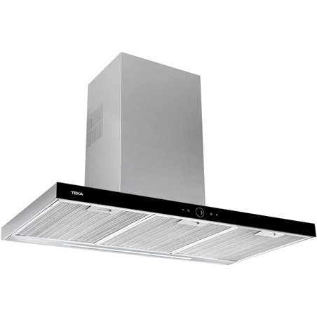 Teka dlh 986 t extrator capô 584 m3/h 90cm cinza preto