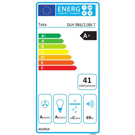 Teka dlh 986 t extrator capô 584 m3/h 90cm cinza preto