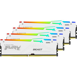 Kingston Technology FURY Beast RGB module de mémoire 128 Go 4 x 32 Go DDR5 5600 MHz