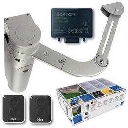 Nice WALKY1024BDKCE kit de apertura de portillo blanco
