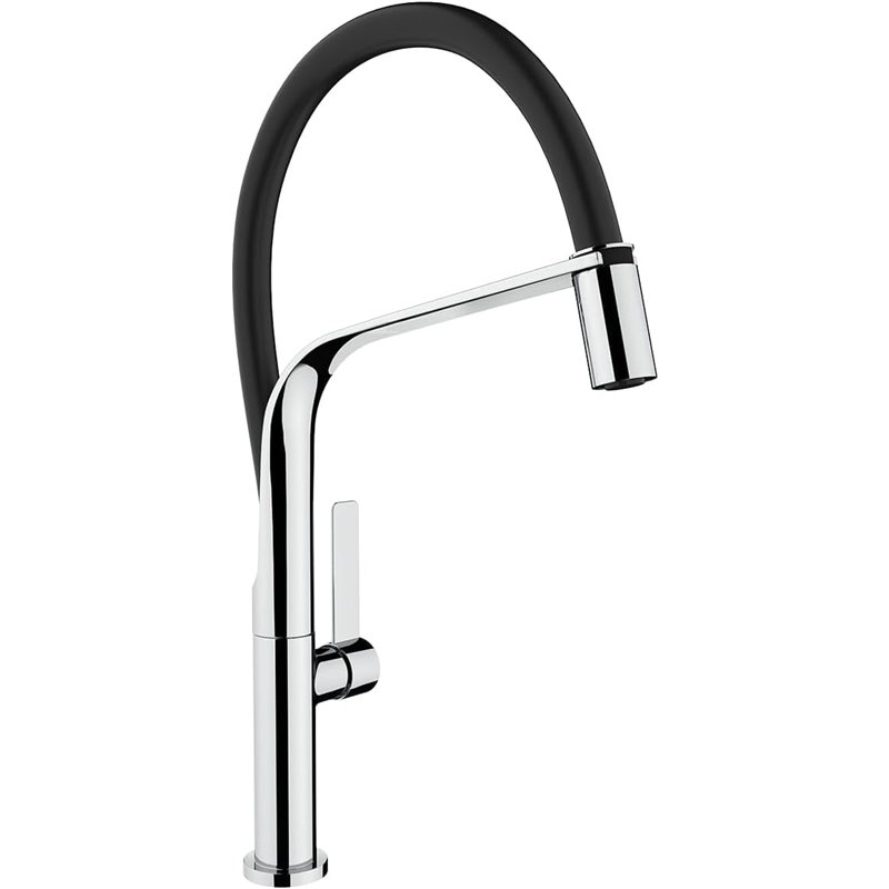 Teka FO 997 Schwarz Silber Küchenarmatur