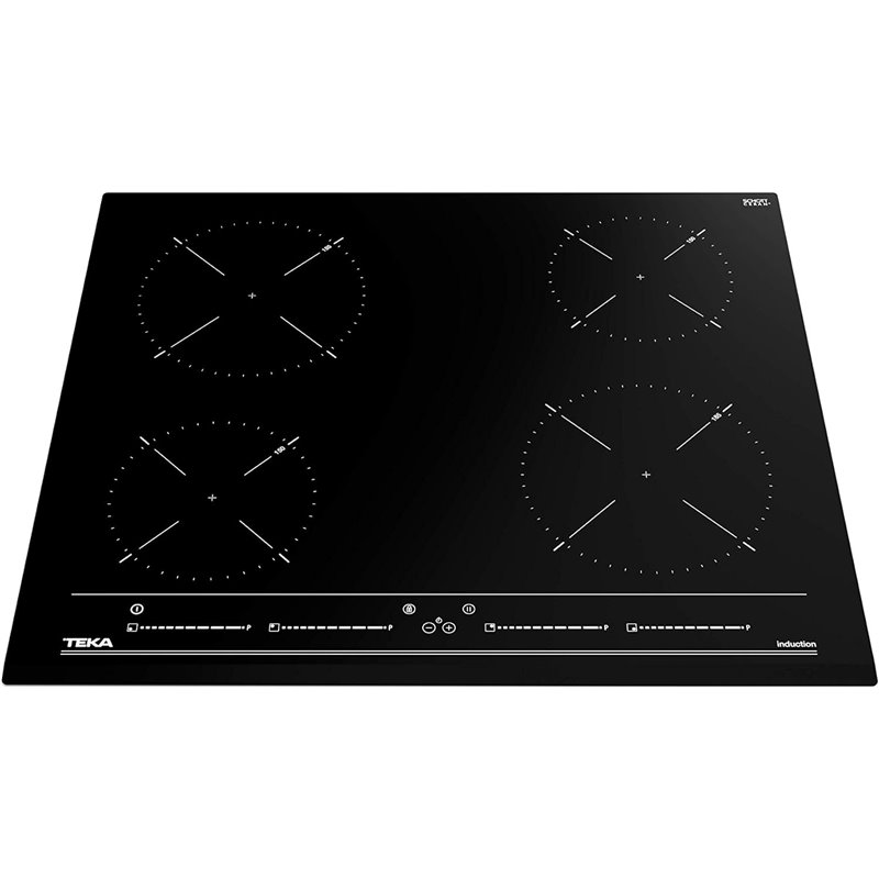 Placa de Inducción Teka IZC 64010 BK Elétrica 60cm 4 Zonas Negro