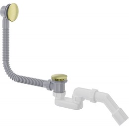 Deante Prizma NHCR57B Badewannen-Siphon Click-Clack gold