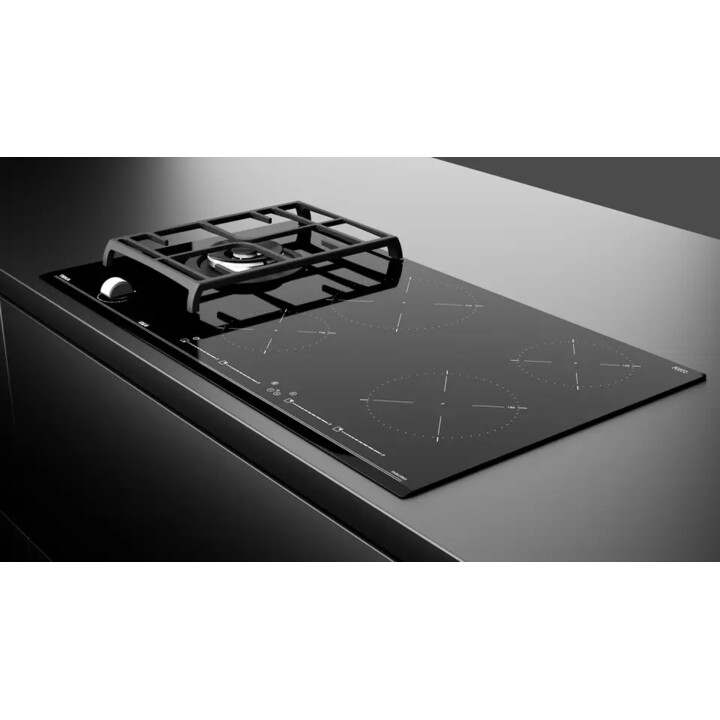 Teka JZC 95314 ABB BK HOB hybride intégré 90cm 5 zones noires