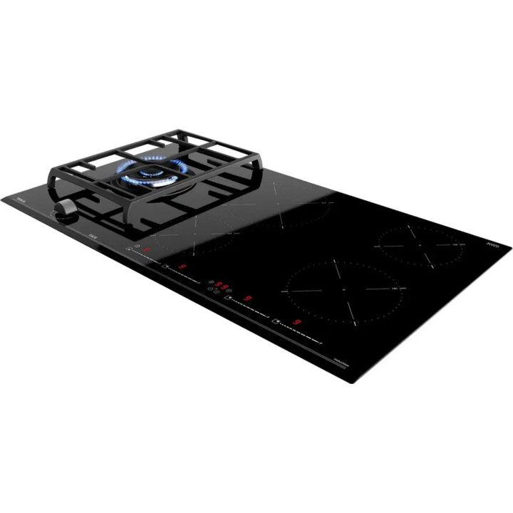 Teka JZC 95314 ABB BK HOB hybride intégré 90cm 5 zones noires