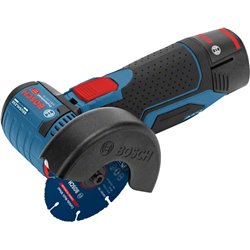Bosch Miniamoladora a batería GWS 12V-76, 19.500 rpm, disco 76mm