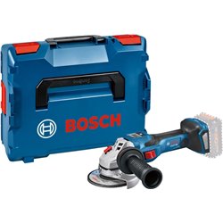 Bosch Miniamoladora BITURBO a batería, GWS 18V-15 SC, 1500w, 9800rpm, disco 125mm
