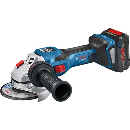 BOSCH. SCHLEIFWINKEL.125mm GWS 18V-15 SC SOLO REG. Auf Touren bringen. PFUND