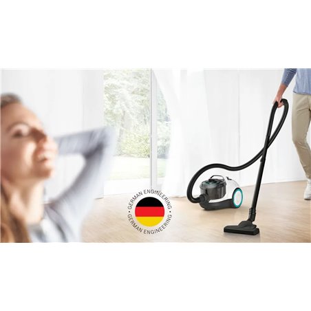Bosch Aspiradora serie 4 sin bolsa ProHygienic, blanco, 2l capacidad, BGC21HYG1