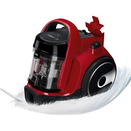 Bosch Aspirador serie 2  sin bolsa Rojo, 1.5l capacidad, BGC05A322