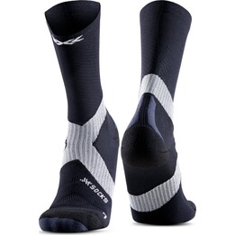 X-Socks Bike Expert Crew cycling socks - black/charcoal size: s