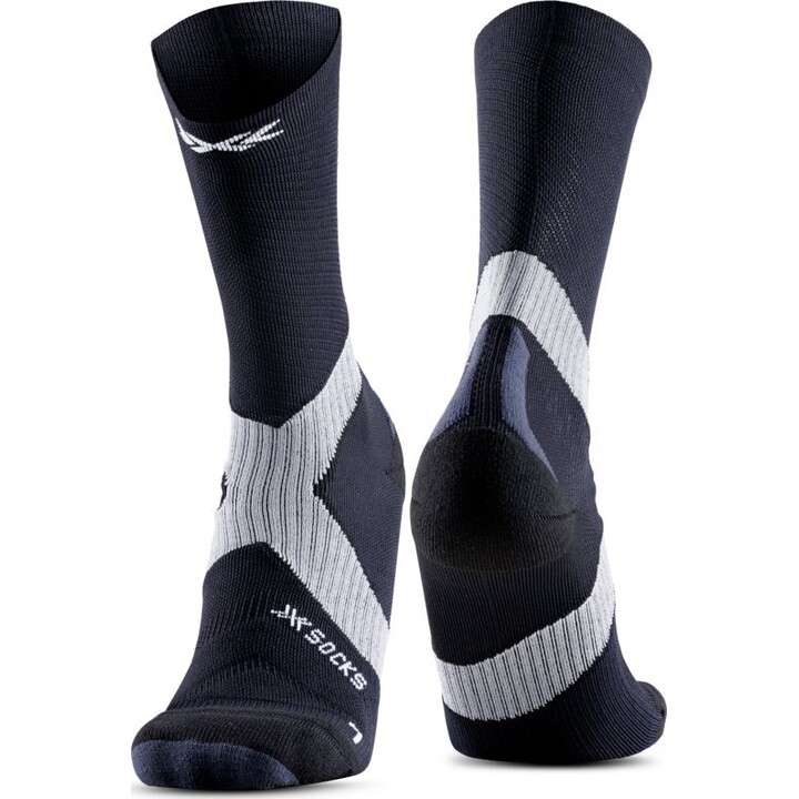 Calcetines de ciclismo X-Socks Bike Expert Crew - negro/carbón talla: p
