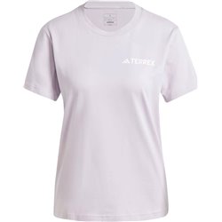 Damen adidas TERREX Graphic T-Shirt – Silver Dawn Größe: XS