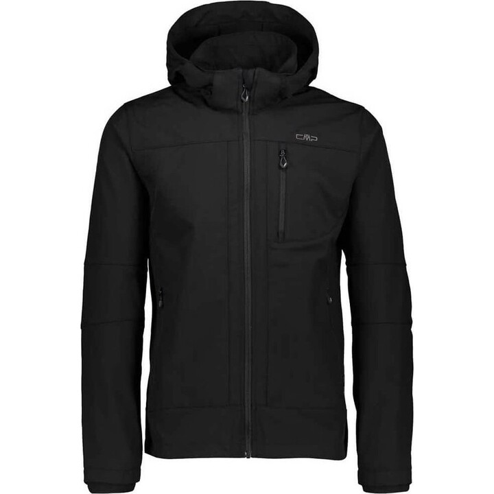 CMP Vivo Jacket Zip Hood - nero Softshelljacke