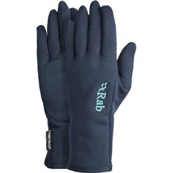 Guantes Rab Power Stretch Pro Glove para mujer - Deep Ink Talla: L