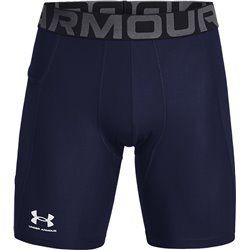 Short Under Armour HG Armor - bleu marine/blanc taille : L