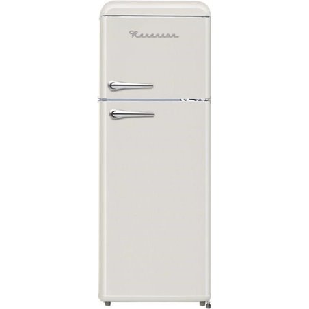 RAVANSON LKK-210RC Retro Réfrigérateur autoportant et congélateur 157L Crème