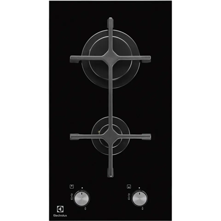Electrolux Gas Hob EGC3322NVK integrato 2 zone nere