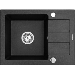 Évier MAIDSINKS Promo 62x44 1B 1D noir