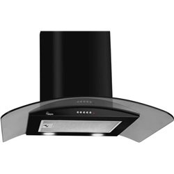 Campana Extractora Akpo Wk 4 Largo Eco 50 450 m³/h Negro