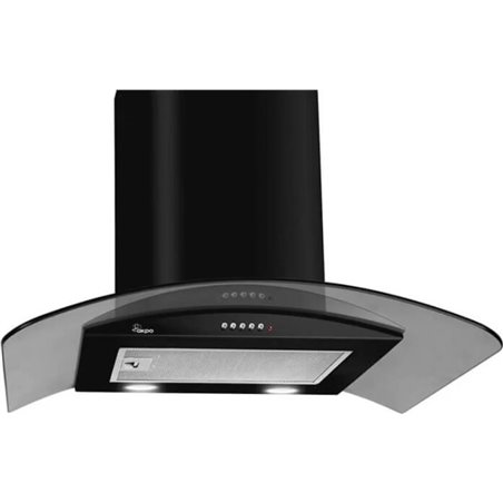 Campana Extractora Akpo Wk 4 Largo Eco 50 450 m³/h Negro