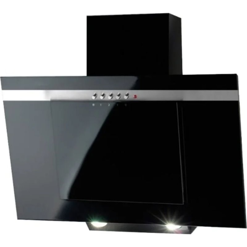 Campana Extractora Akpo WK-4 Eco 60 Montaje en la pared 320m3/h Negro