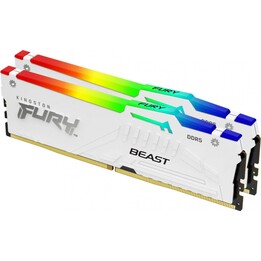 Kingston Technology Module de mémoire Fury Beast RVB 32 Go 2 x 16 Go Ddr5 Ecc