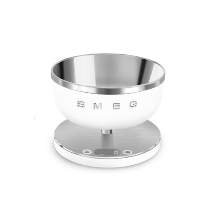 Bilancia da cucina digitale Smeg bianca ksc01blmww