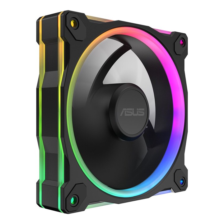 ASUS Prime MR120 Fan ARGB Black 3in1 Carcasa del ordenador Ventilador 12 cm Negro