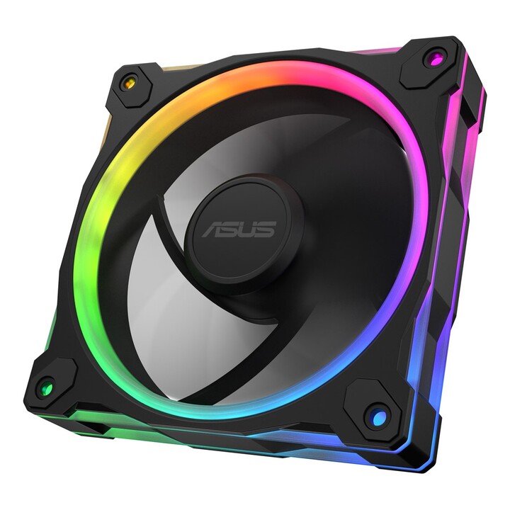 ASUS Prime MR120 Fan ARGB Black 3in1 Carcasa del ordenador Ventilador 12 cm Negro