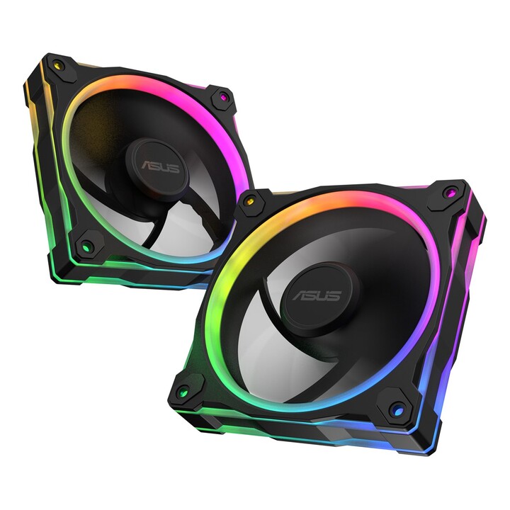 ASUS Prime MR120 Fan ARGB Black 3in1 Carcasa del ordenador Ventilador 12 cm Negro