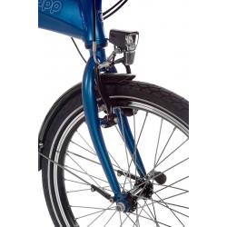 Bicicleta eléctrica plegable Snapp City-E Azul