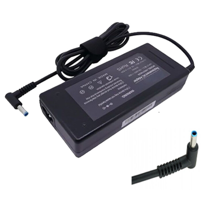 Chargeur pour ordinateur portable compatible HP 65W 19V 3.42A 4.5 mm x 3.0 mm broche centrale / M-141