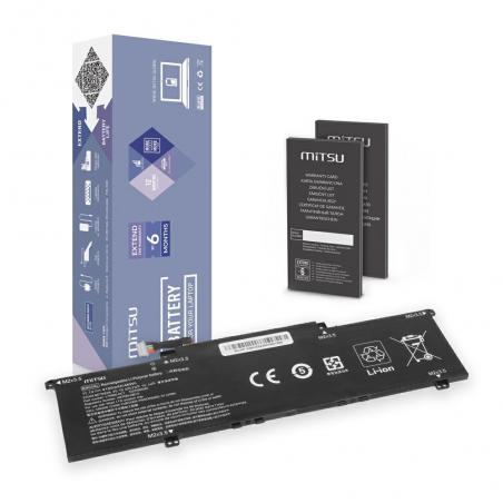 Batterie d&#39;ordinateur portable compatible pour HP BN03XL 11,1 V 4100 mAh Mitsu