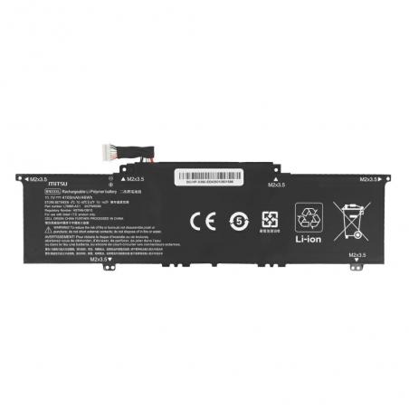 Batterie d&#39;ordinateur portable compatible pour HP BN03XL 11,1 V 4100 mAh Mitsu