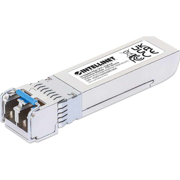 Intellinet 508674 red modulo transceptor Fibra óptica 10000 Mbit/s SFP+ 1310 nm