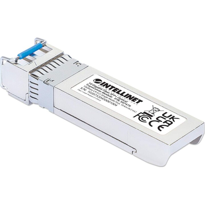 Intellinet 508674 red modulo transceptor Fibra óptica 10000 Mbit/s SFP+ 1310 nm