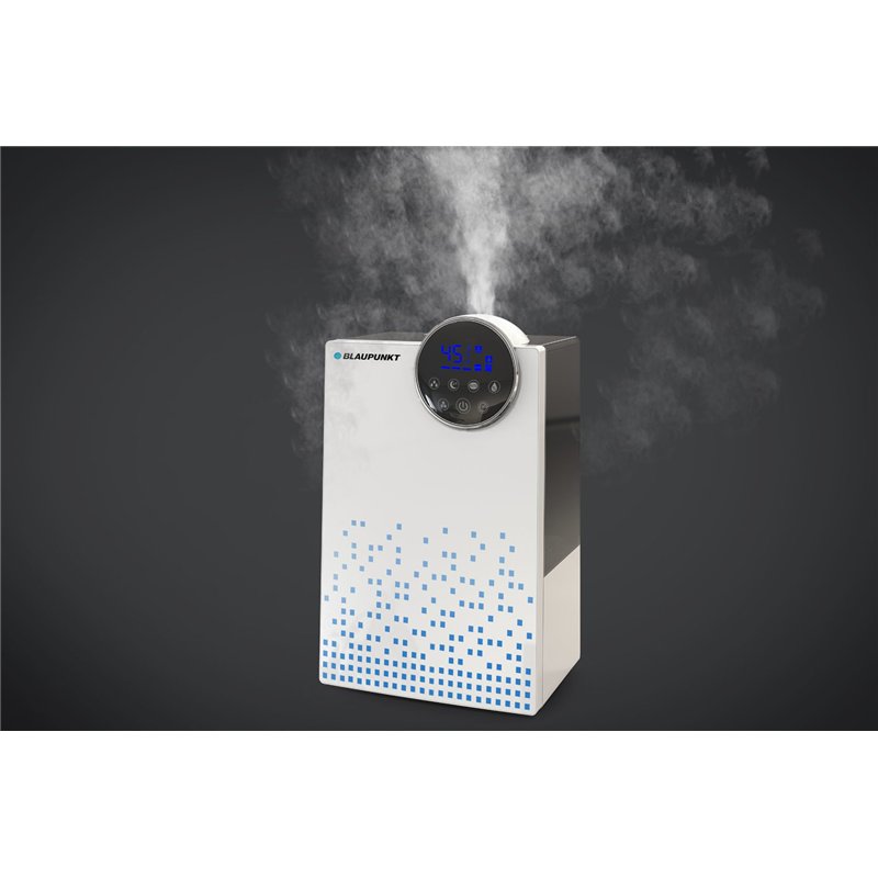 Blaupunkt AHS601 humidificador Ultrasónica 4,5 L Azul, Blanco 25 W