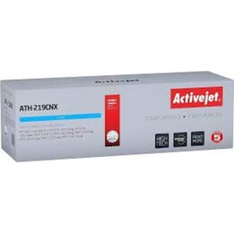 Activejet Ath-219Cnx Toner für HP Drucker, Ersatz für HP 219X W2191X Supreme 2500 Seiten Blau, Mit Chip