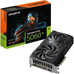 Carte graphique | GIGABYTE | NVIDIA GeForce RTX 5060 Ti | 8 Go | GDDR7 | 128 bits | PCIE 5.0 16x | GPU 2587 MHz | Ventilateur do