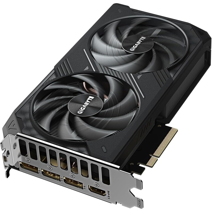 Placa de vídeo|GIGABYTE|NVIDIA GeForce RTX 5060 Ti|8 GB|GDDR7|128 bits|PCIE 5.0 16x|GPU 2587 MHz|Dissipador de ventoinha com doi