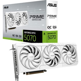 Grafikkarte|ASUS|NVIDIA GeForce RTX 5070|12 GB|GDDR7|192 Bit|Lüfterkühler mit drei Steckplätzen|1xHDMI|3xDisplayPort|PRIME-RTX50