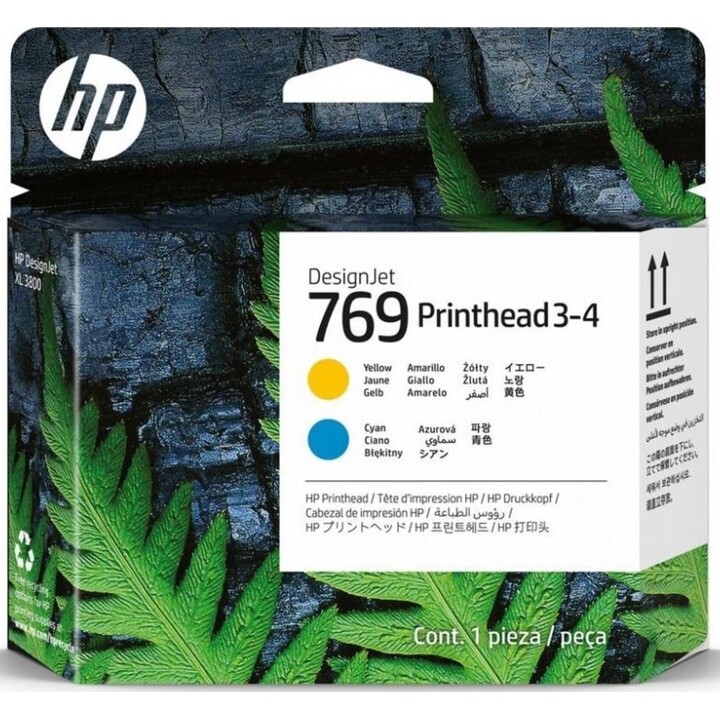Hp 769 - Amarelo, ciano - original