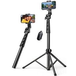 Perche à selfie Ugreen avec support et télécommande LP680 1,8 m (noir)