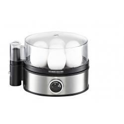 Cocedor de huevos Rommelsbacher ER 400 de acero inoxidable (1-7 huevos)
