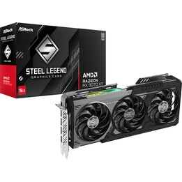Asrock Radeon RX 9070 XT Steel Legend Dark 16GB GDDR6
