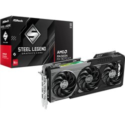 Asrock Radeon RX 9070 XT Steel Legend Dark 16GB GDDR6