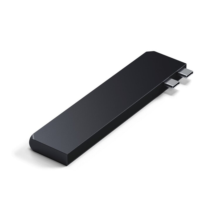 Satechi ST-HUCPHSD Docking Station per laptop e replicatore di porte USB 3.2 Gen 2 (3.1 Gen 2) Docking Station di tipo C, nera
