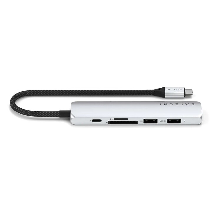Satechi ST-P6SS USB Type C interface hub 10000 Mbit/s Silver