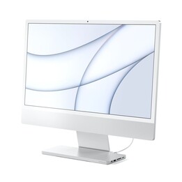 Estação de encaixe para laptop Satechi ST-UCISDS e replicador de portas com fio USB 3.2 Gen 2 (3.1 Gen 2) Tipo C Prata